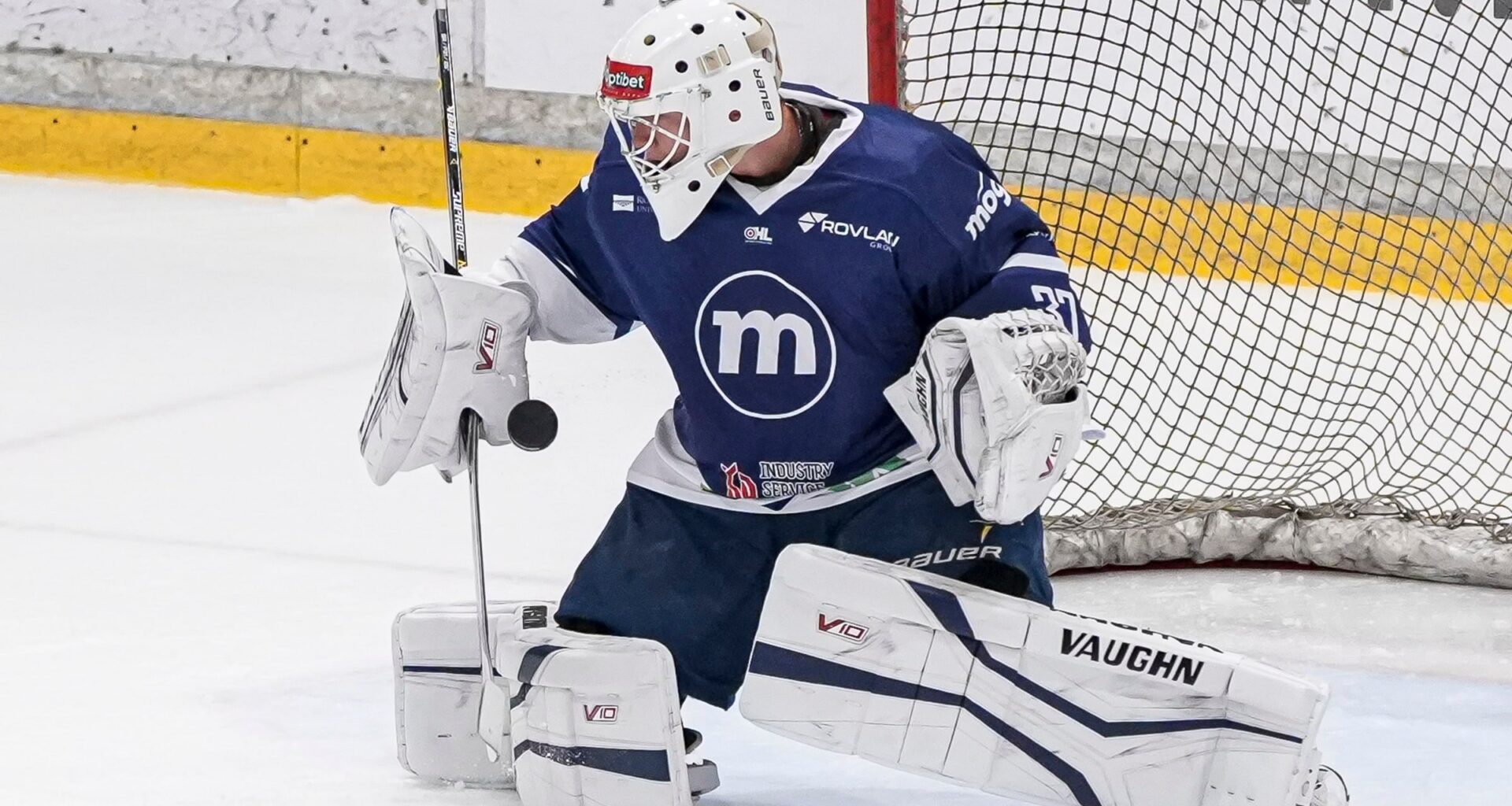 Mežsargam "sausā" spēle, "Mogo/RSU" uzvar "Optibet" hokeja līgas smagsvaru duelī