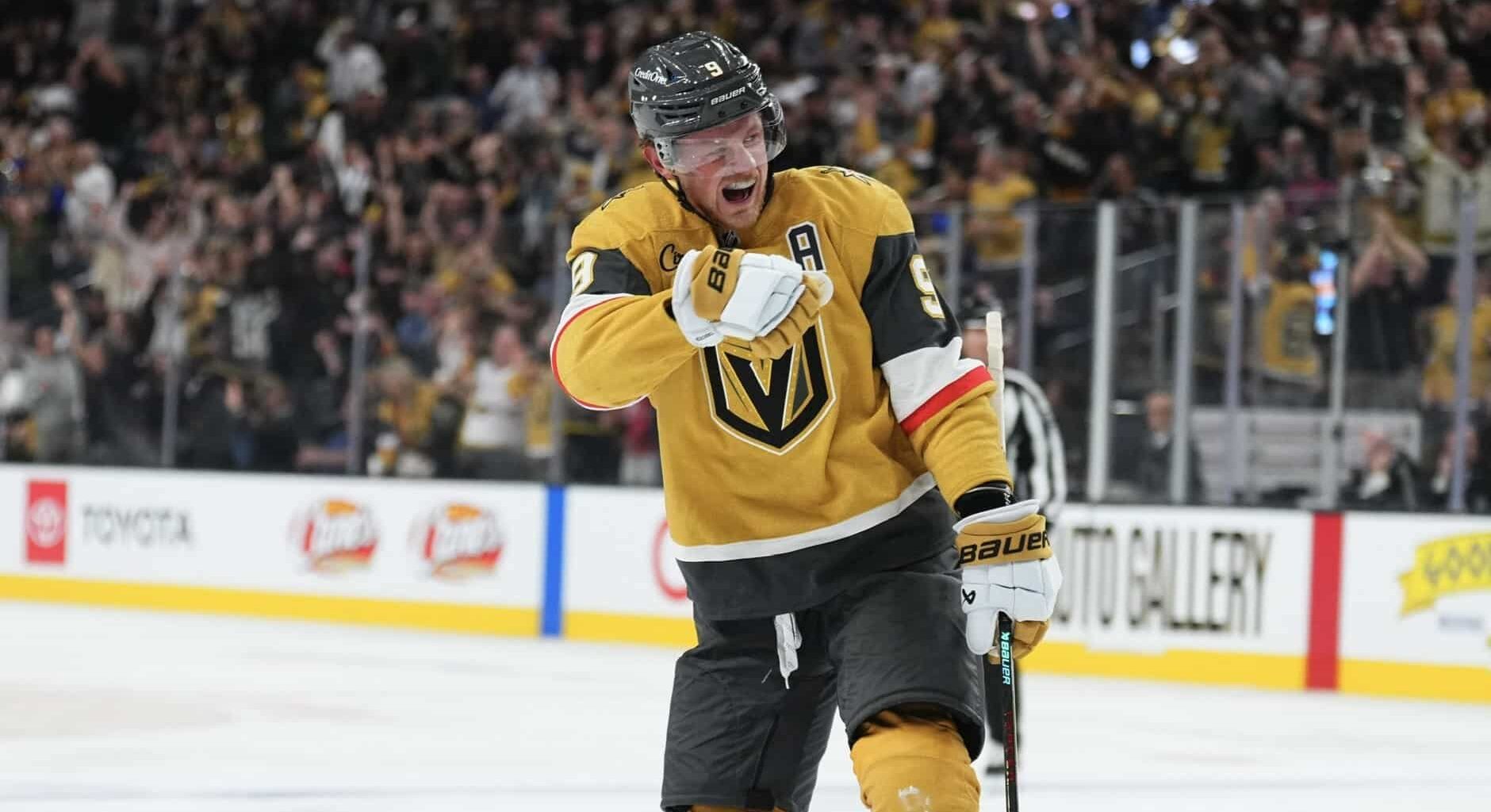 Kārtīgi "atstrādā" līgumu - "Golden Knights" līderis atzīts par NHL mēneša labāko