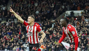 Džaka iesit otrā puslaika pirmajā minūtē, "Sunderland" nekļūst par vicelīderi – Futbols – Sportacentrs.com