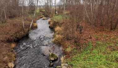 Upes apsekošana kopā ar vides inspektoriem