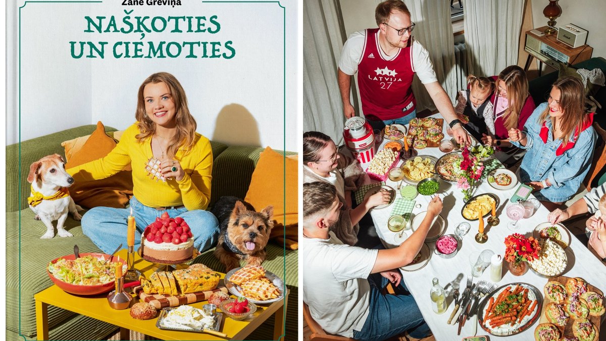 "Našķoties" fani jauno Zanes Grēviņas pavārgrāmatu steidz pirkt vēl pirms tā nonāk veikalu plauktos