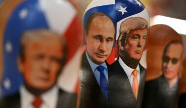 Vladimirs Putins un Donalds Tramps. Foto: Olesya KURPYAYEVA / AFP