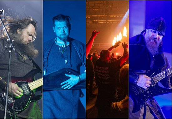 Foto: "Skyforger" dārd vērienīgā koncertā neatkarības atjaunošanas dienas priekšvakarā