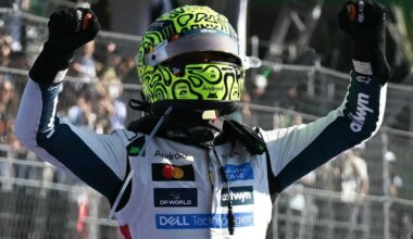 Sarežģītos apstākļos Lasvegasā Noriss uzvar kvalifikācijā