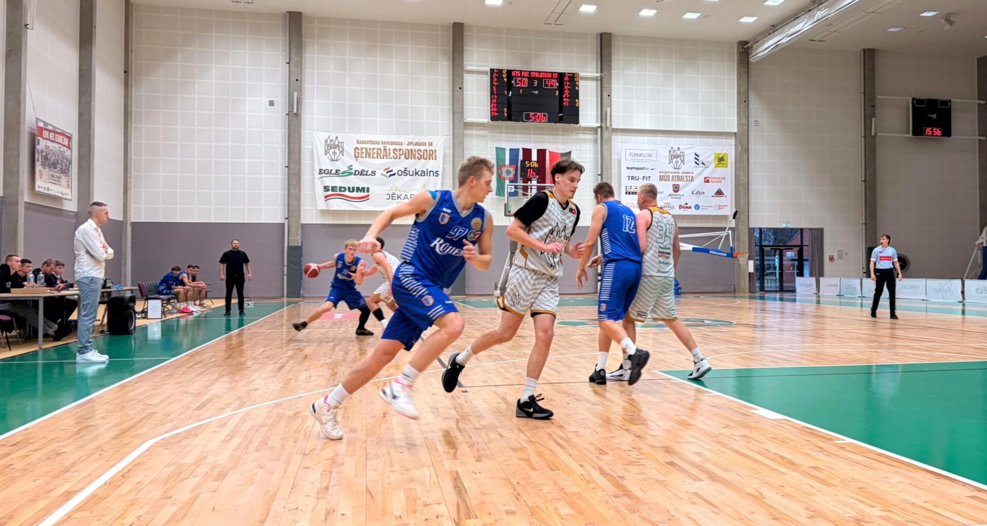 Jēkabpils basketbolisti svin trešo uzvaru pēc kārtas / Jēkabpils Laiks: Jēkabpils ziņas