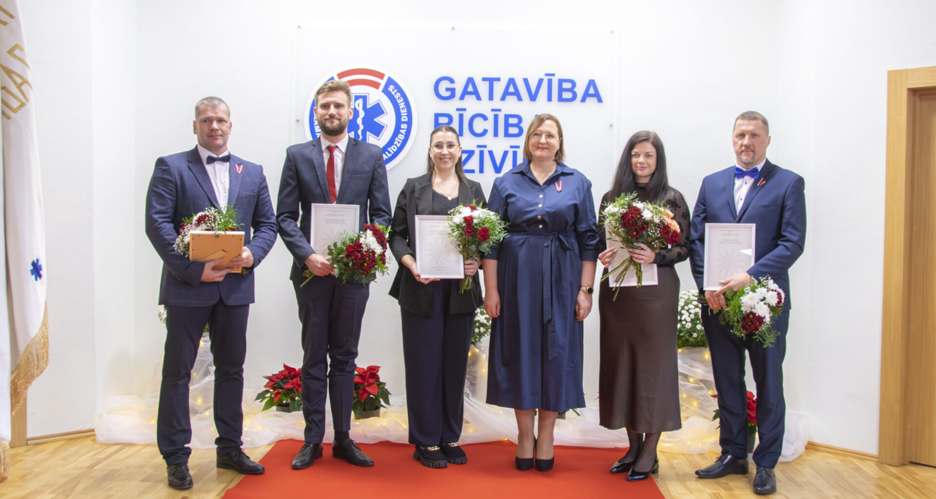 Seši Jēkabpils mediķi saņem NMPD Atzinības rakstu / Jēkabpils Laiks: Jēkabpils ziņas