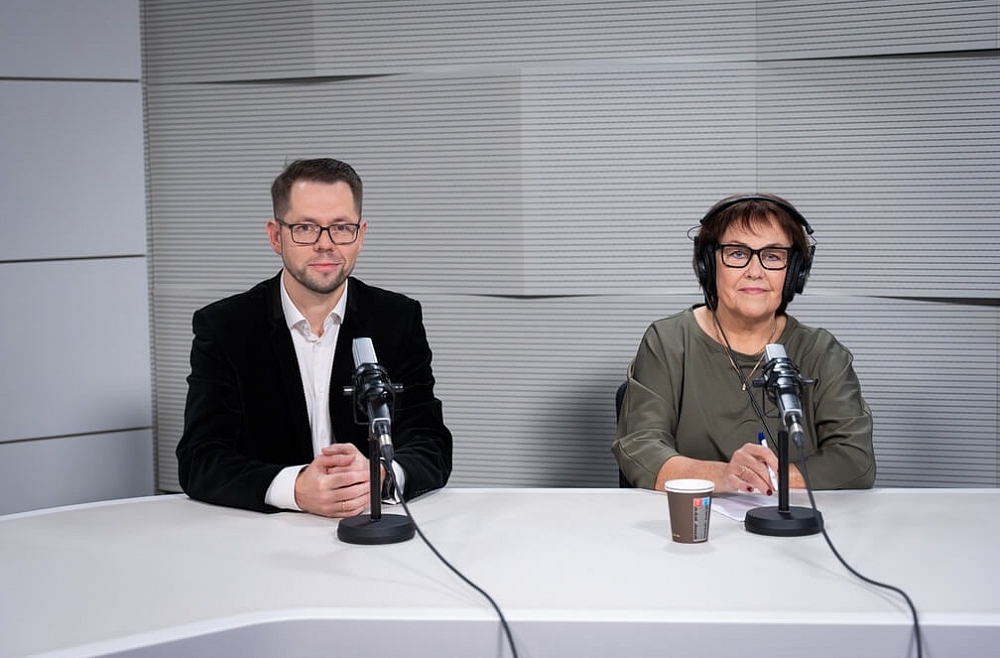 Latvijas Radio 100. Daudz laimes dzimšanas dienā vēl Mirdza Lele un Gusts Kikusts / LR1 / / Latvijas Radio