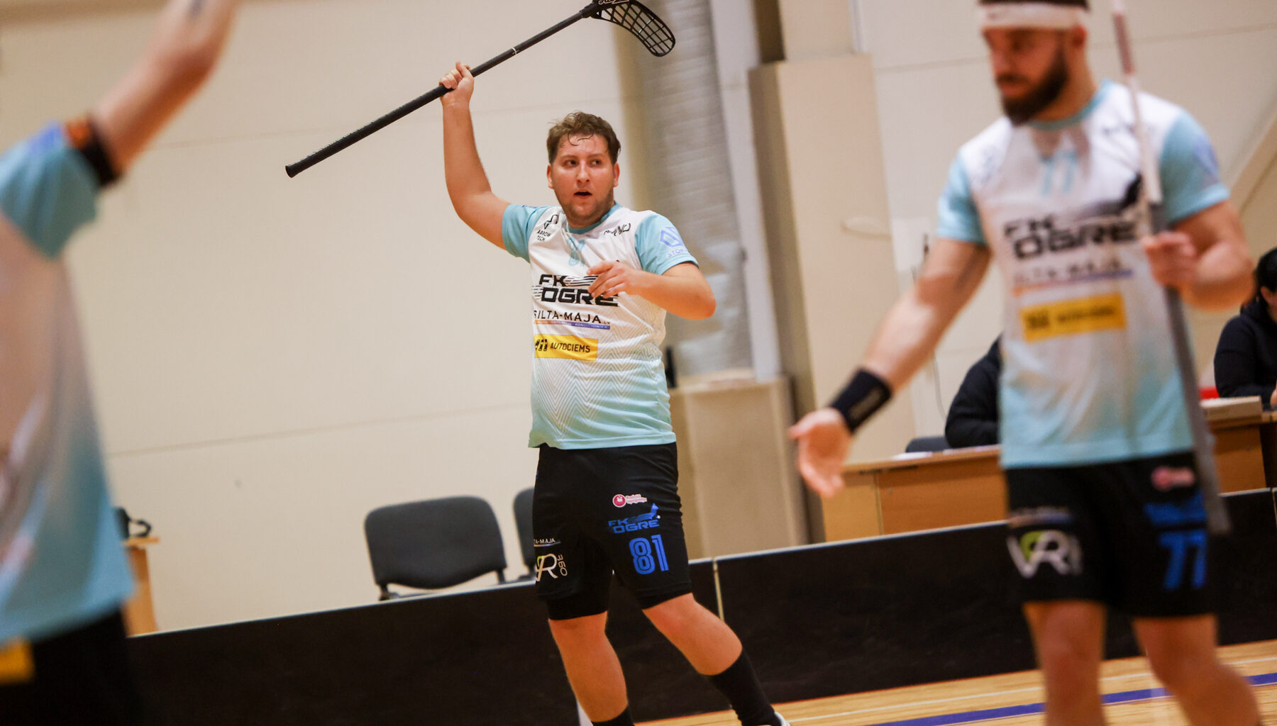 Latvijas Florbola savienība » LV » 2025/2026 » Jaunumi » "FK Ogre" savā laukumā pārspēj inčukalniešus