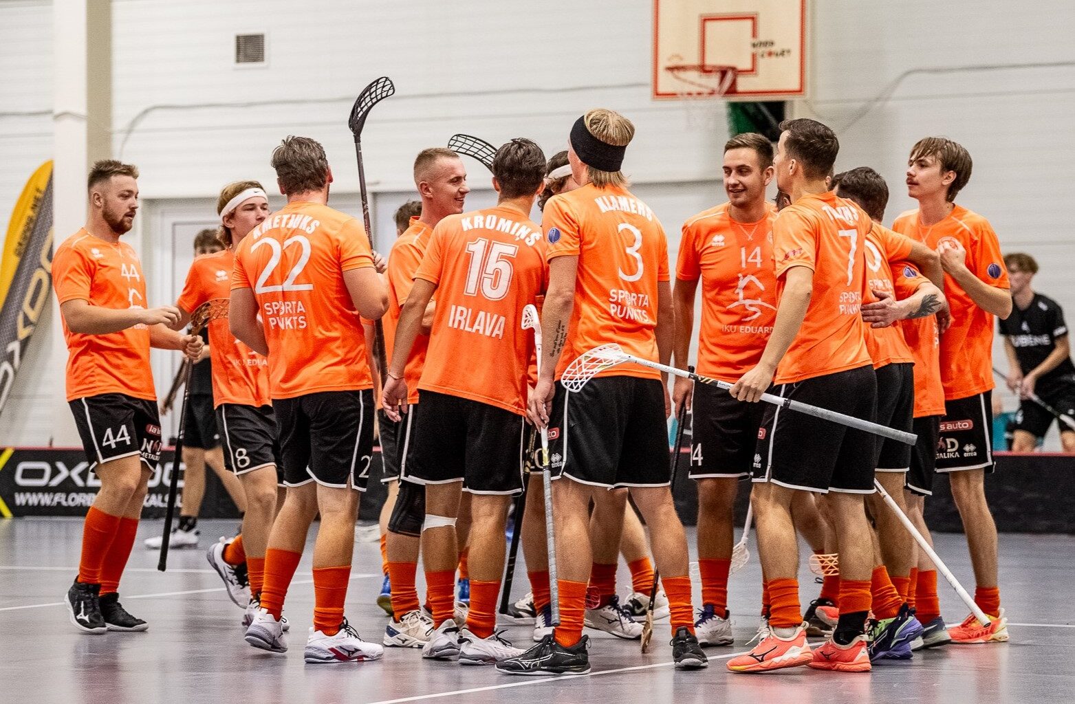Latvijas Florbola savienība » LV » 2025/2026 » Jaunumi » "FK Irlava/I.S.A.M." viesos atspēlējas no 0:3 un uzvar "Lielvārde/Unihoc"