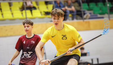 Latvijas Florbola savienība » LV » 2025/2026 » Jaunumi » Grobiņnieki nosargā uzvaru pār "Kuldīgas NSS"