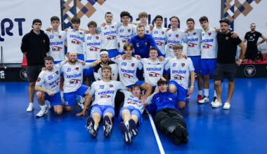 Latvijas Florbola savienība » LV » 2025/2026 » Jaunumi » "Ķekava/RB&B" Ādažos pārliecinoši pieveic "FBK SĀC"