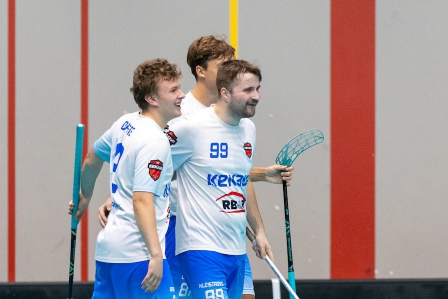 Latvijas Florbola savienība » LV » 2025/2026 » Jaunumi » "Ķekava/RB&B" rezultatīvā spēlē pieveic baušķeniekus