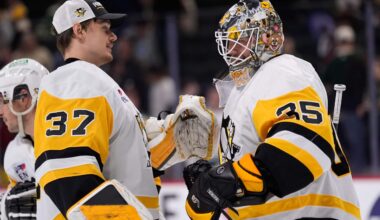 Zināms "Penguins" vārtsargs mačam pret sezonu vāji sākušo "Maple Leafs"