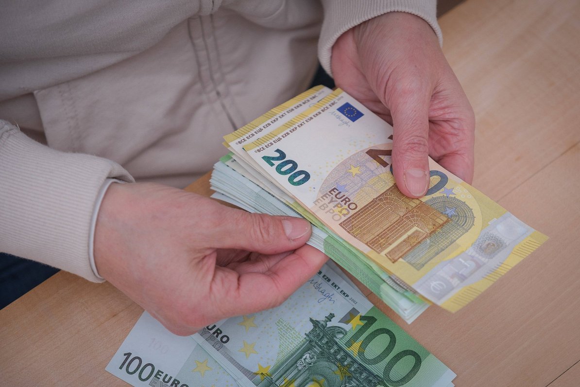 Eiro nauda. Attēls ilustratīvs.