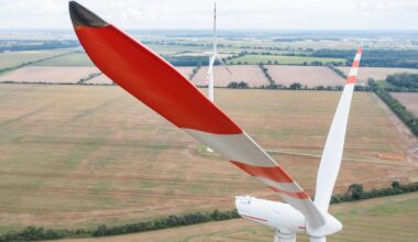 Vēja turbīnas. Attēls ilustratīvs.