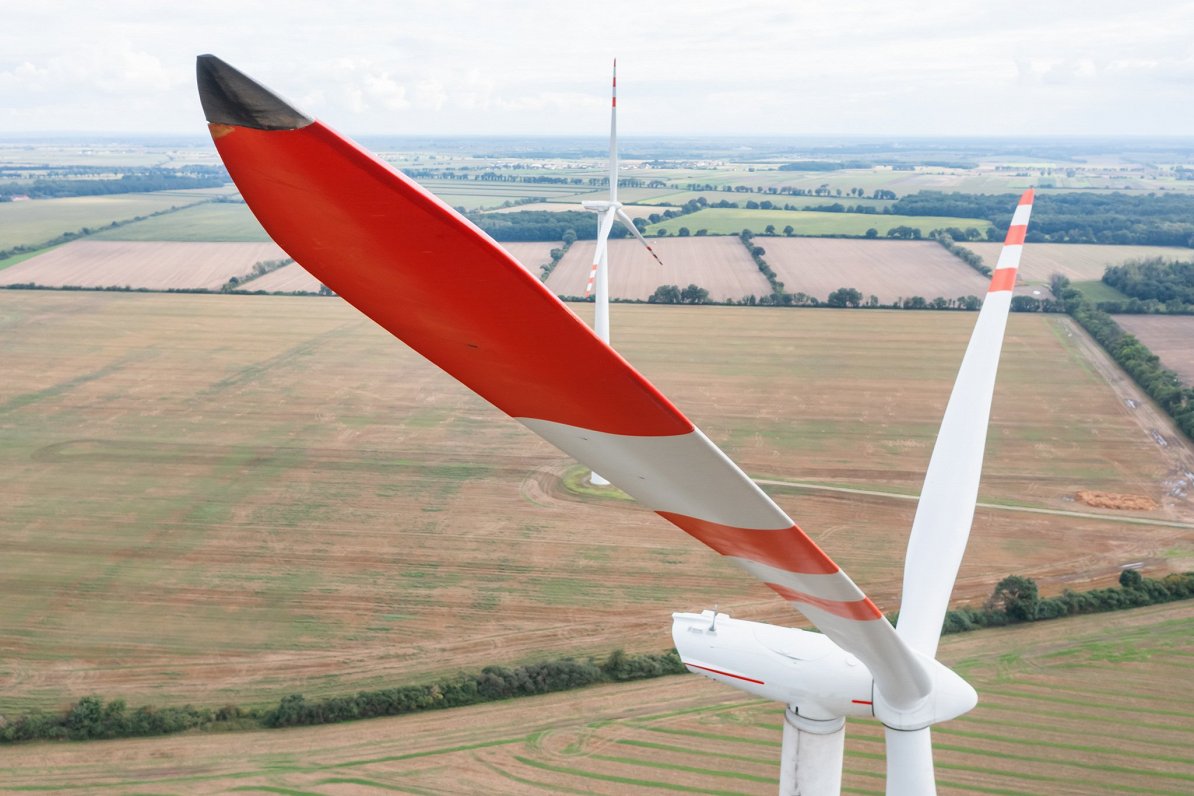 Vēja turbīnas. Attēls ilustratīvs.