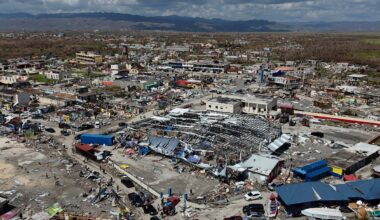 Vētras &quot;Melisa&quot; postījumi Jamaikā