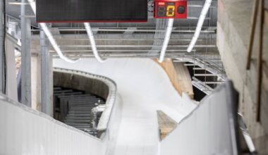 Olimpiskā ledusrenes trase Kortīnā