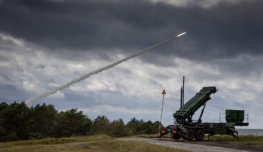 Ilustratīvs attēls: &quot;Patriot&quot;  sistēma Polijā, militāro mācību laikā