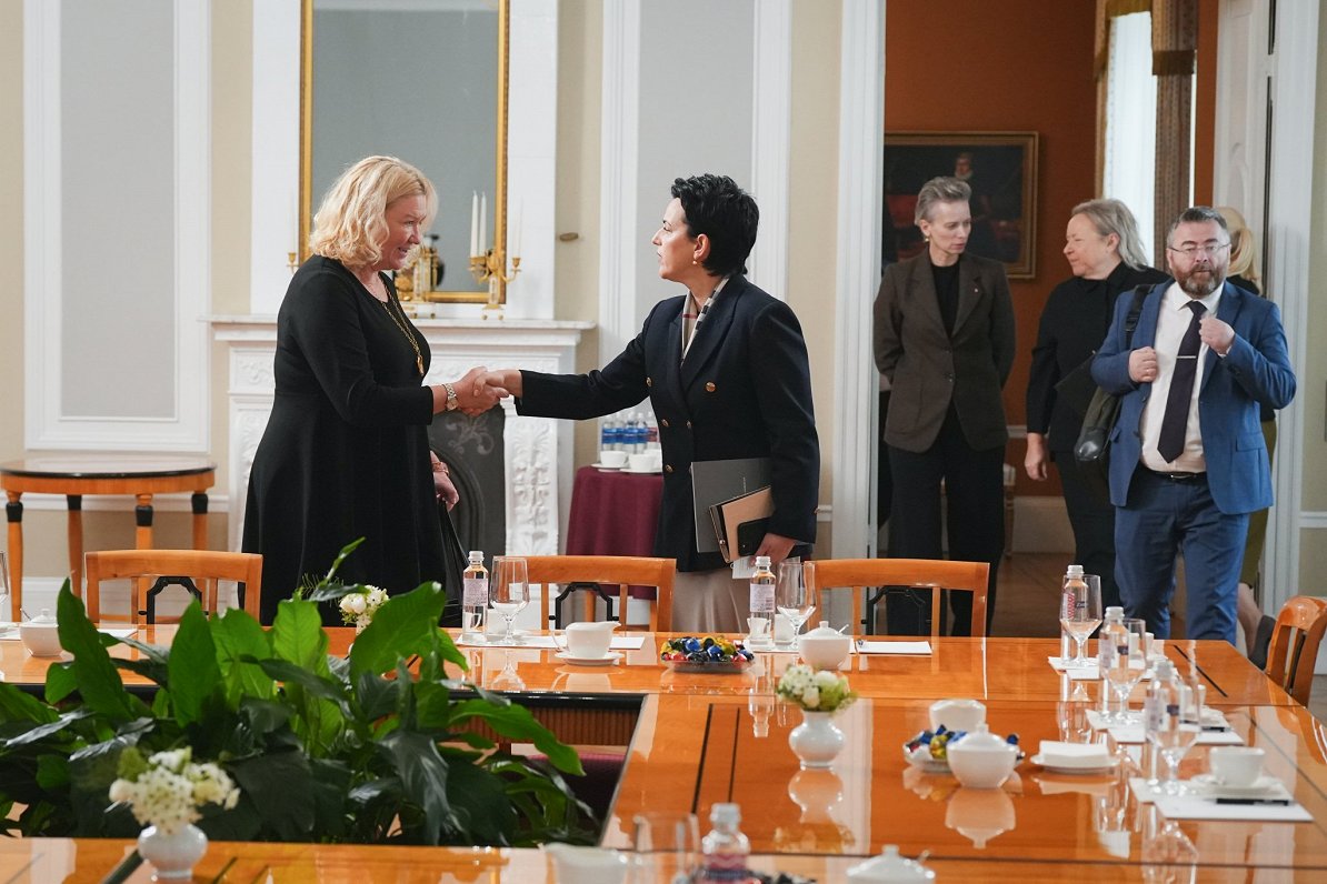 Valsts prezidenta kancelejas rīkota sanāksme par likumu “Par izstāšanos no Eiropas Padomes Konvencij...