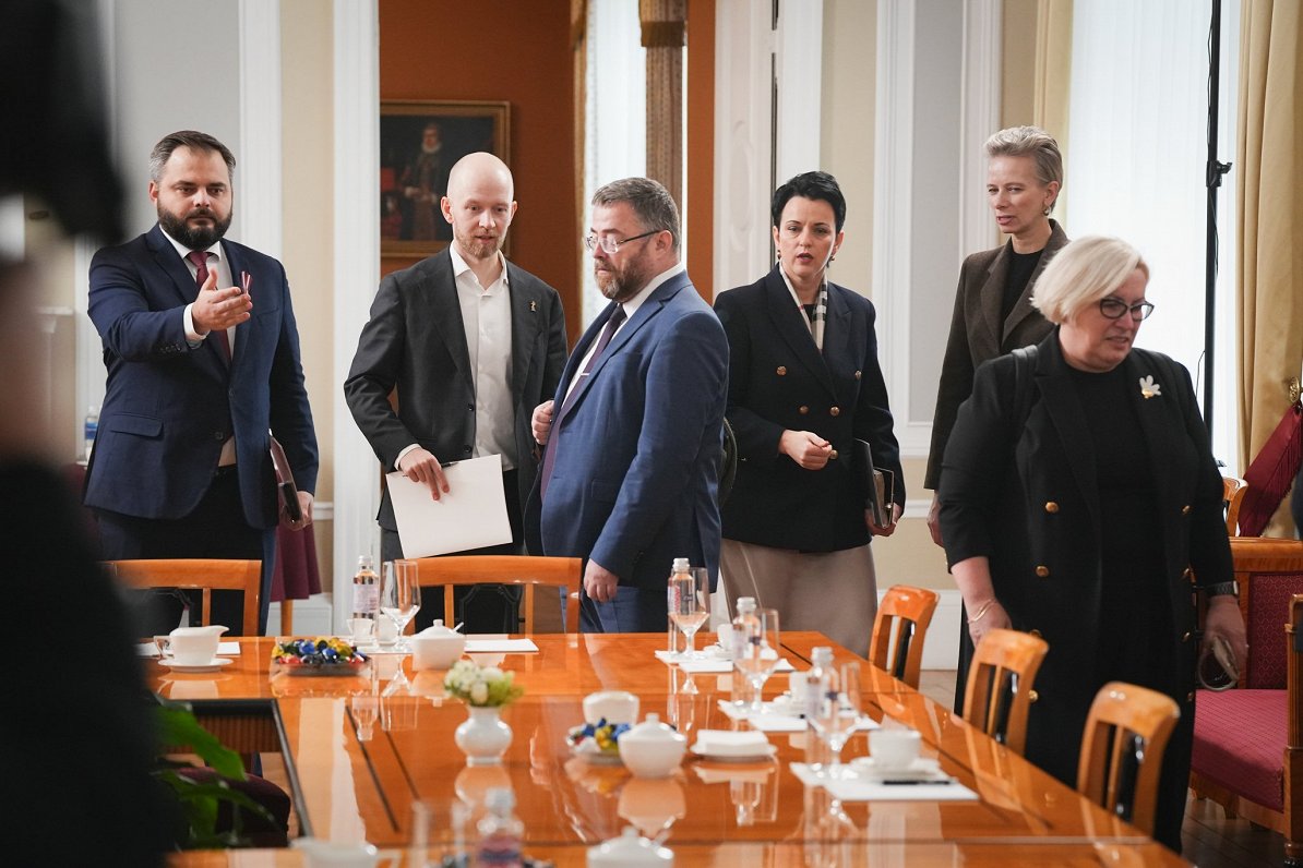 Valsts prezidenta kancelejas rīkota sanāksme par likumu “Par izstāšanos no Eiropas Padomes Konvencij...