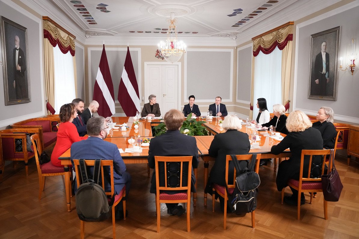 Valsts prezidenta kancelejas rīkota sanāksme par likumu “Par izstāšanos no Eiropas Padomes Konvencij...