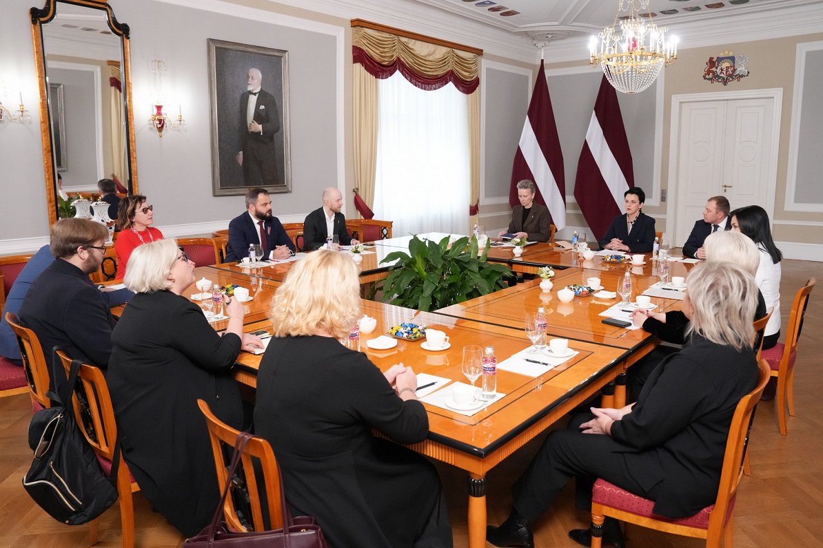 Valsts prezidenta kancelejas rīkota sanāksme par likumu “Par izstāšanos no Eiropas Padomes Konvencij...