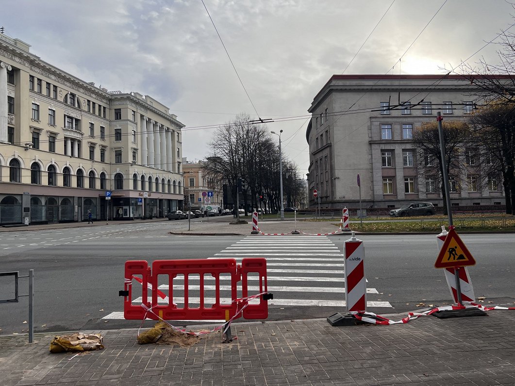 Gājēju pāreju remonti Rīgā