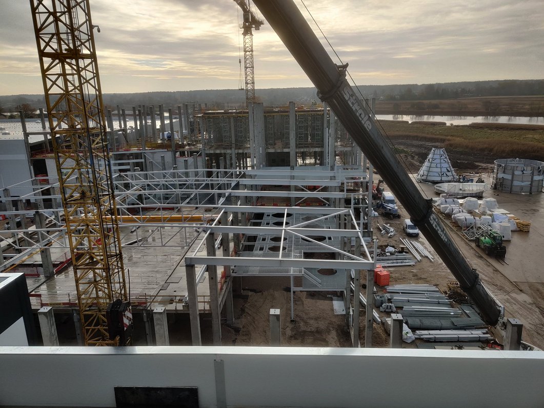 Jaunās zirņu proteīna rūpnīcas būvniecība Jelgavā