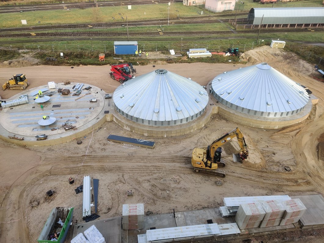 Jaunās zirņu proteīna rūpnīcas būvniecība Jelgavā