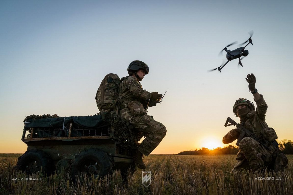 Ukrainas Nacionālās gvardes 1.korpusa "AZOV" mācības