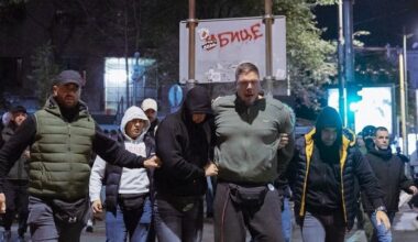 Bijušais Valmieras kluba basketbolists aizturēts protestu laikā Serbijā