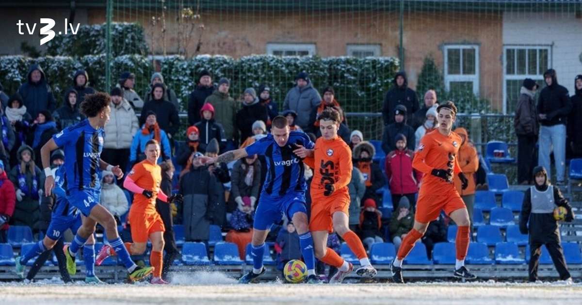 “Grobiņa” uzvar “JDFS Alberts” un saglabā vietu Latvijas futbola Virslīgā