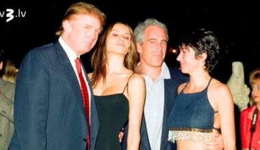 Epstīna e-pasti liecina, ka Tramps bijis informēts par meitenēm