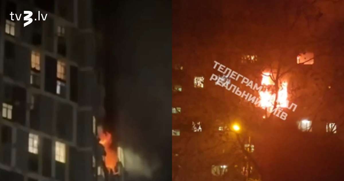 Krievija nakts laikā veic masīvu kombinēto uzbrukumu Kijivai