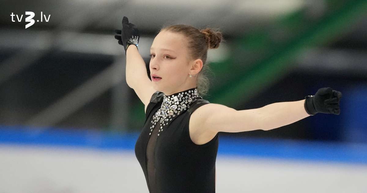 Daiļslidotāja Fomčenkova “Volvo Open” sacensību īsajā programmā ieņem septīto vietu