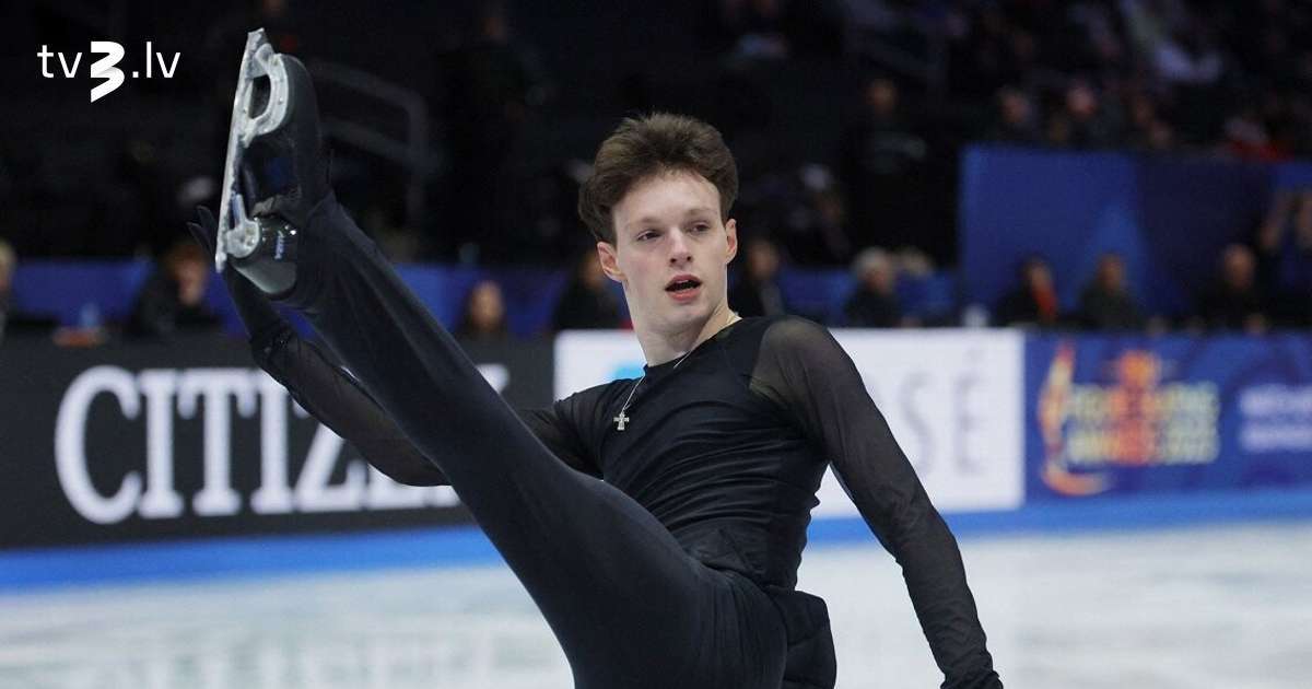 Daiļslidotājs Kulišs izcīna trešo vietu “Volvo Open” sacensībās