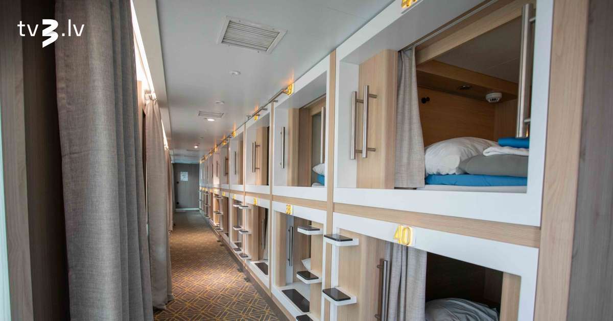 Baltijas jūrā pirmā kapsulu viesnīca – moderns risinājums “Optima Seaways” prāmī