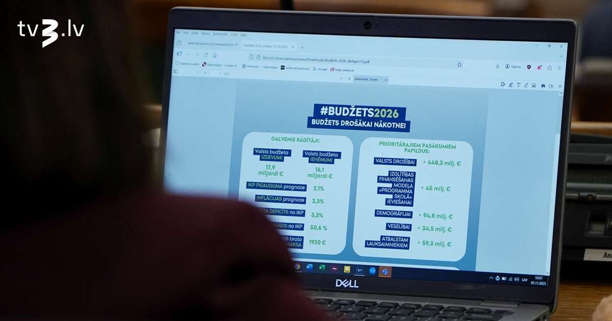 Pēc divu dienu debatēm Saeimā konceptuāli atbalsta nākamā gada budžetu