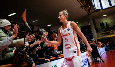 Kitija Laksa iemet tikpat tālmetienu, cik mājinieču komanda – Basketbols – Sportacentrs.com