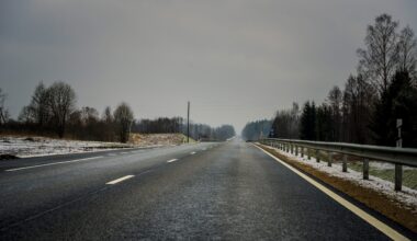 Šorīt Saldus, Alūksnes un Balvu apkārtnē autoceļi apledo