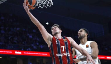 Kurucam un "Baskonia" varoņdarbs neizdodas, Šmita vakaru izjauc piezīmju problēma