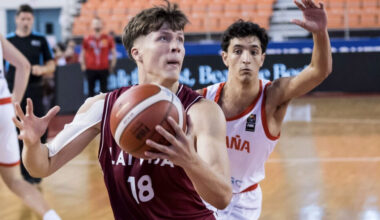 Aizpurs, Jahovičs un lērums ārzemju akadēmiju audzēkņu – Basketbols – Sportacentrs.com