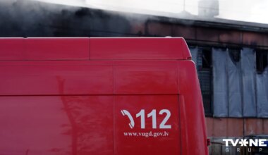 Salaspils pagastā sabiedriskā ēkā izcēlies ugunsgrēks. Evakuējušies 20 cilvēki