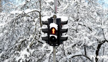 VIDEO ⟩ Nepacietīgs zēns ielu šķērso pie sarkanās luksofora gaismas