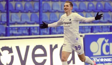 Krollis gūst vārtus neizšķirtā Čehijas futbola līgas spēlē