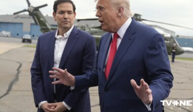 Tramps pieļauj karu ar Venecuēlu; Rubio sola īstenot naftas resursu blokādi