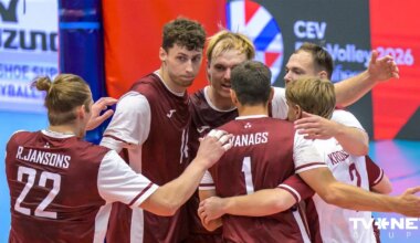 Latvijas volejbola izlases nākamgad spēlēs jauna formāta Eiropas līgā