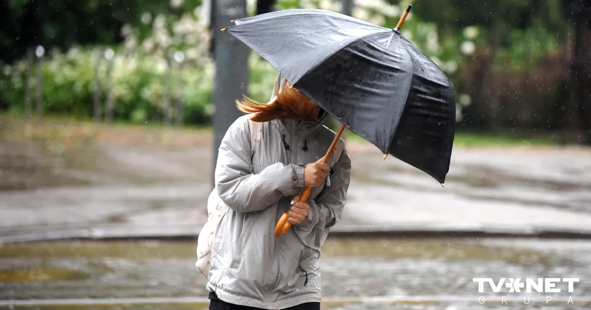 Sestdien gaidāms mākoņains laiks un stiprs vējš