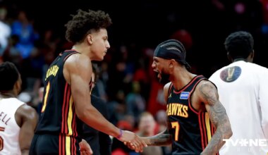 Porziņģis slimības dēļ izlaiž devīto spēli sezonā, "Hawks" uzvar Filadelfijā